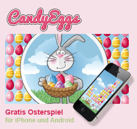 CandyEggs - Gratis Osterspiel für iPhone,iPad und Android